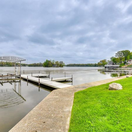 Rome City Lake House With Dock And Waterfront Views! Kendallville ภายนอก รูปภาพ